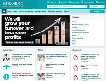 Tablet Screenshot of numarknet.com